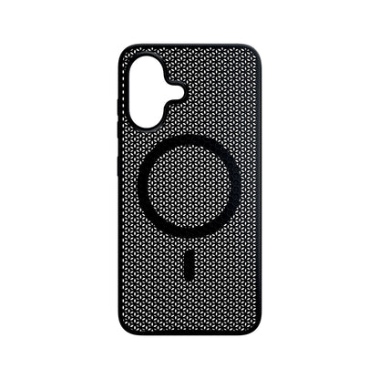 Funda MagSafe para Apple iPhone 16, 3MK, COOLing, Negra