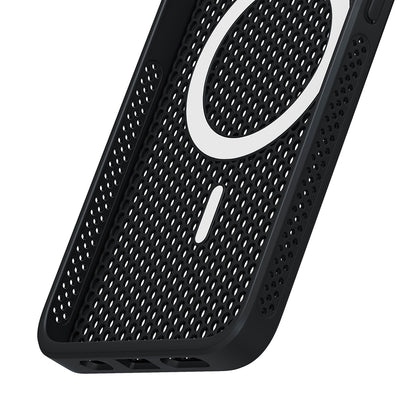Funda MagSafe para Apple iPhone 16, 3MK, COOLing, Negra