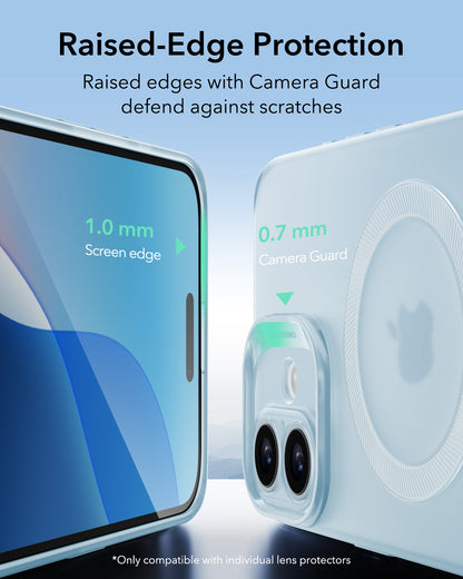Funda MagSafe para Apple iPhone 16, ESR, Zero, Azul Satinado