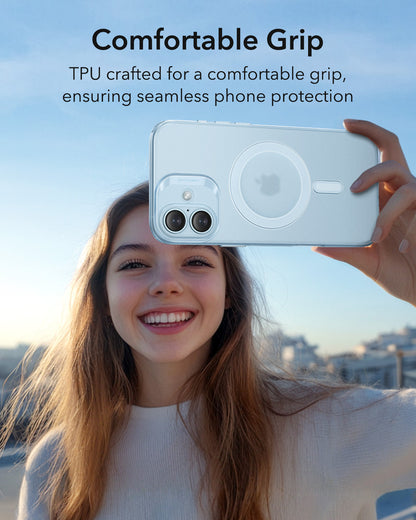 Funda MagSafe para Apple iPhone 16, ESR, Zero, Azul Satinado