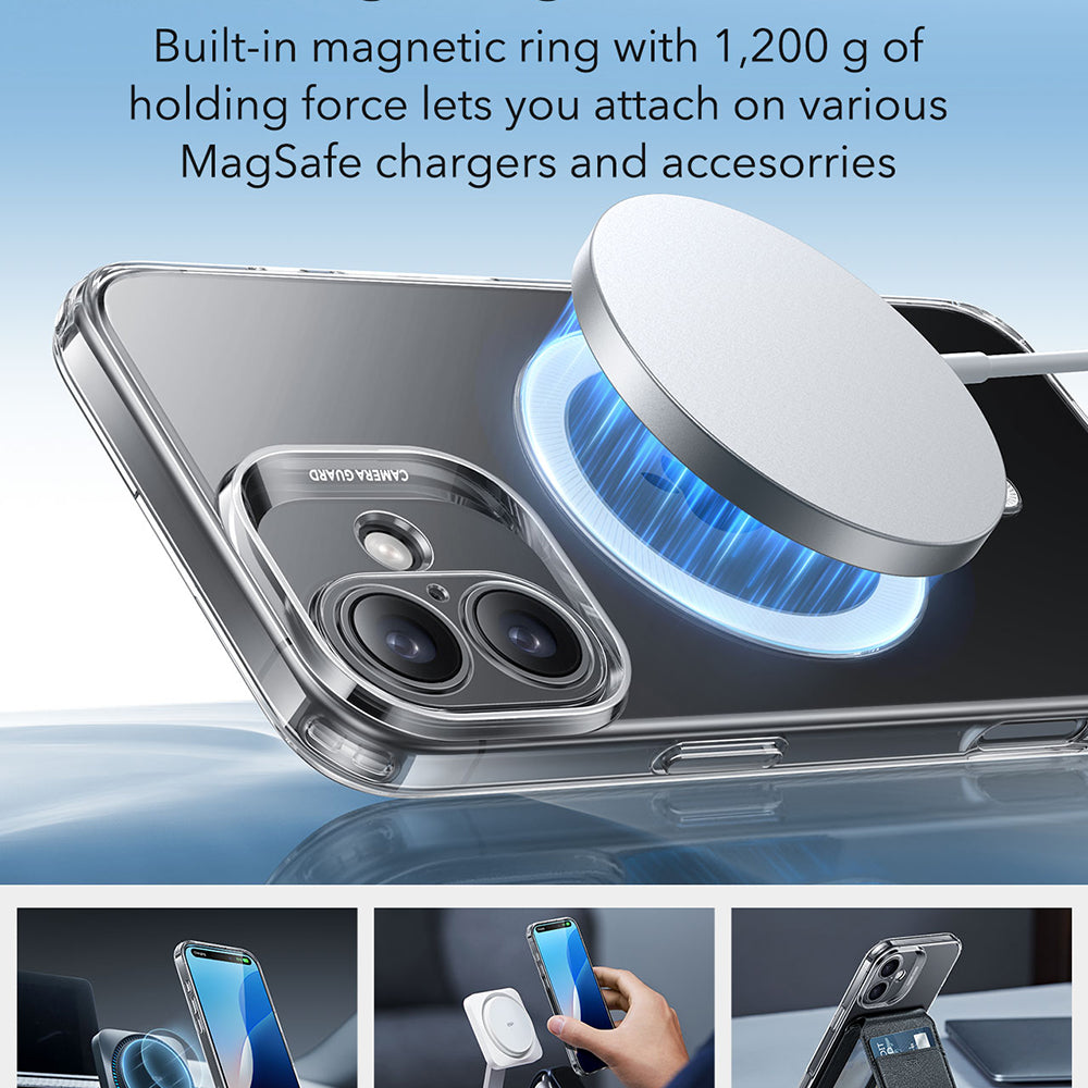 MagSafe Case for Apple iPhone 16, ESR, Zero, Transparent
