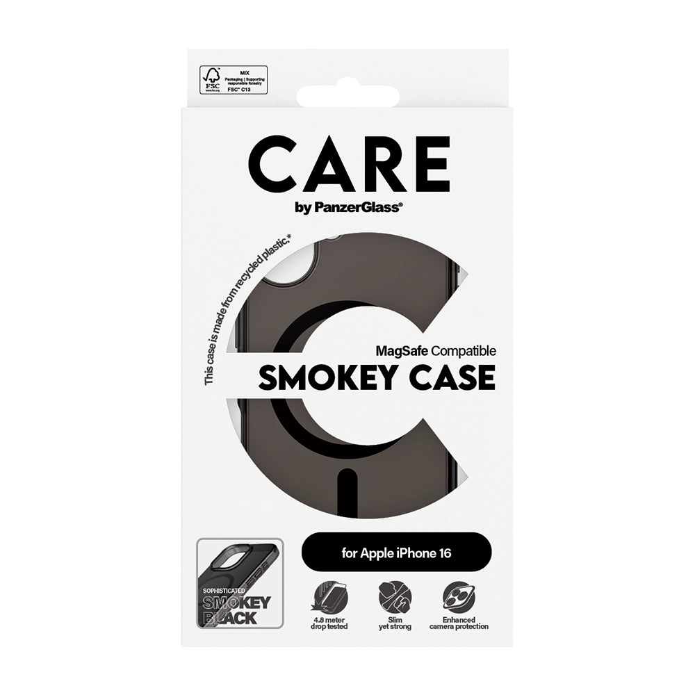 Funda MagSafe para Apple iPhone 16, PanzerGlass, Care Urban Combat, Negra