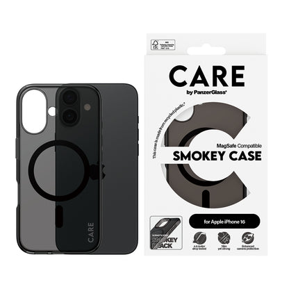Funda MagSafe para Apple iPhone 16, PanzerGlass, Care Urban Combat, Negra