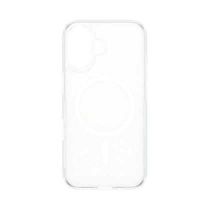Funda MagSafe para Apple iPhone 16, PanzerGlass, HardCase, Transparente Blanca