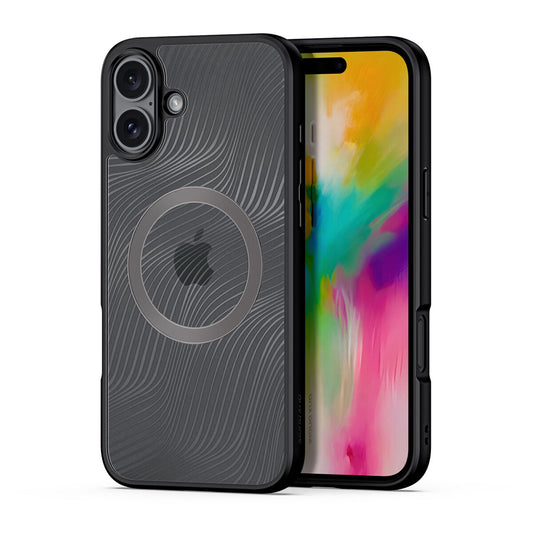 Funda MagSafe para Apple iPhone 16 Plus, DUX DUCIS, Aimo, Negra
