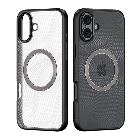 Funda MagSafe para Apple iPhone 16 Plus, DUX DUCIS, Aimo, Negra