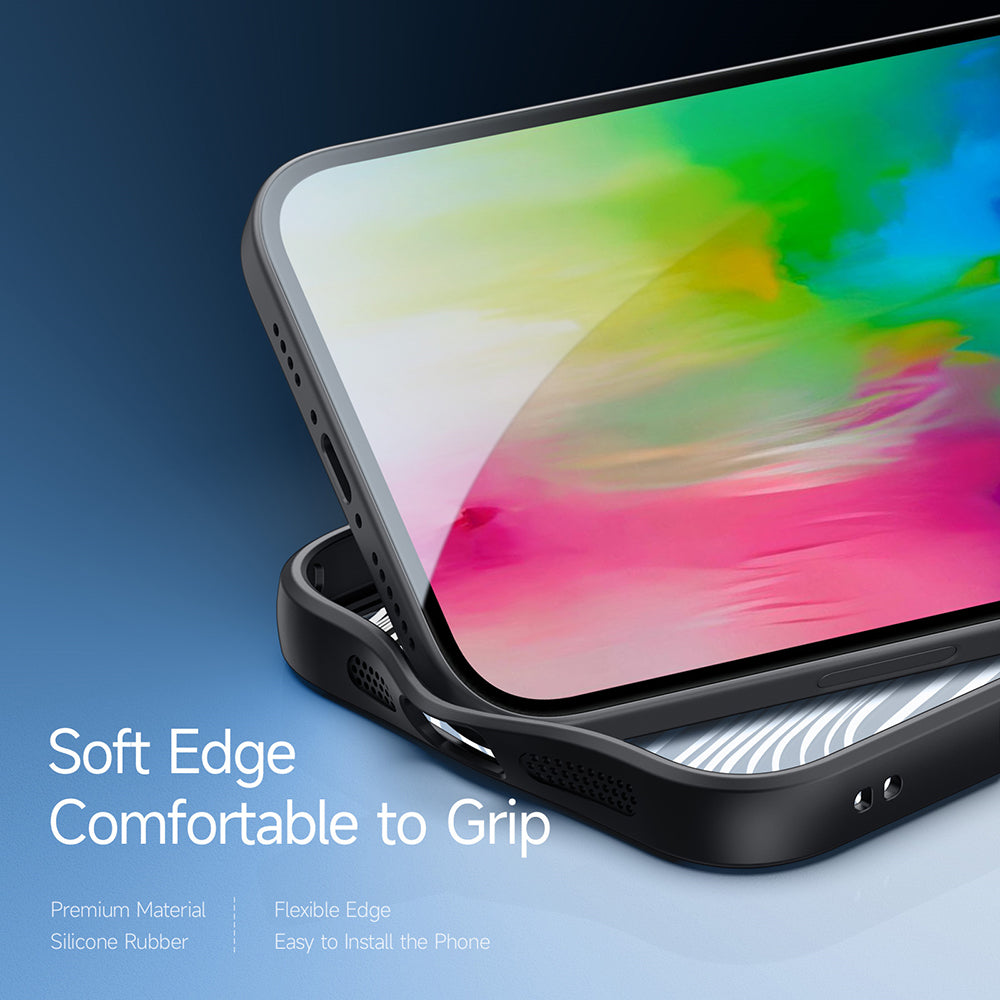 Funda MagSafe para Apple iPhone 16 Plus, DUX DUCIS, Aimo Stand, Negra