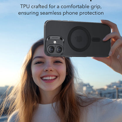 Funda MagSafe para Apple iPhone 16 Plus, ESR, Zero, Negra Satinada