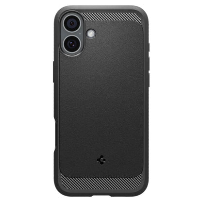 Funda MagSafe para Apple iPhone 16 Plus, Spigen, Rugged Armor, Negra Mate