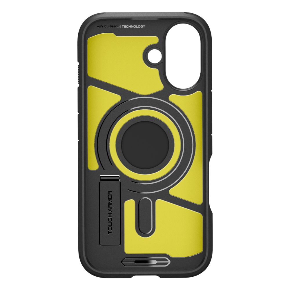 Funda MagSafe para Apple iPhone 16 Plus, Spigen, Tough Armor, Negra