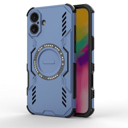Funda MagSafe para Apple iPhone 16 Plus, Techsuit, ArmorMag, Azul
