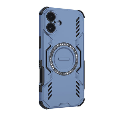 Funda MagSafe para Apple iPhone 16 Plus, Techsuit, ArmorMag, Azul