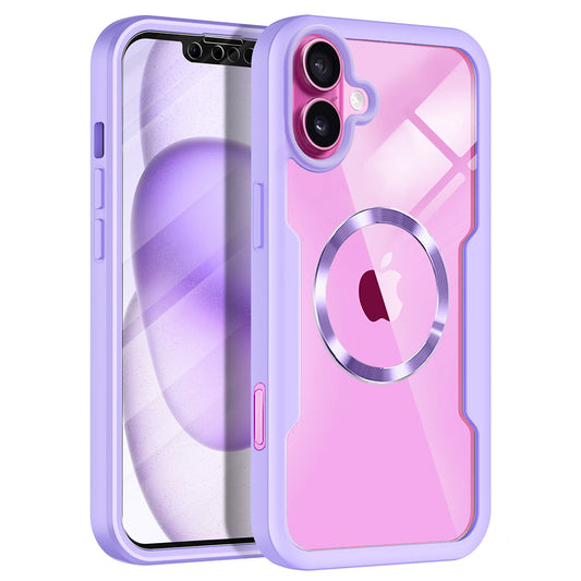 Funda MagSafe para Apple iPhone 16 Plus, Techsuit, ColorVerse 360, Morado