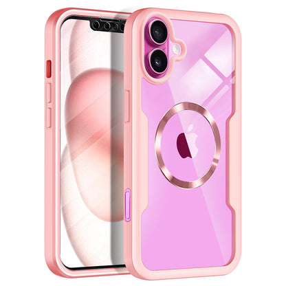MagSafe Case for Apple iPhone 16 Plus, Techsuit, ColorVerse 360, Pink