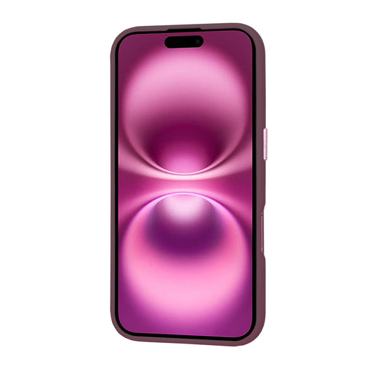 Funda MagSafe para Apple iPhone 16 Plus, Techsuit, HaloFrost, Vino