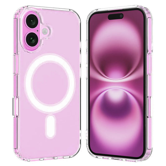 Funda MagSafe para Apple iPhone 16 Plus, Techsuit, Pro, Transparente
