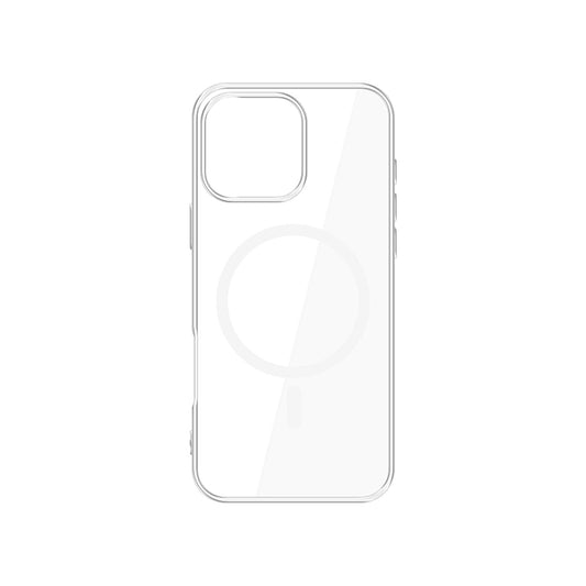 Funda MagSafe para Apple iPhone 16 Pro, 3MK, Clear MagCase, Transparente