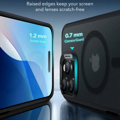 Funda MagSafe para Apple iPhone 16 Pro, ESR, Classic Hybrid Slide, Negra Satinada