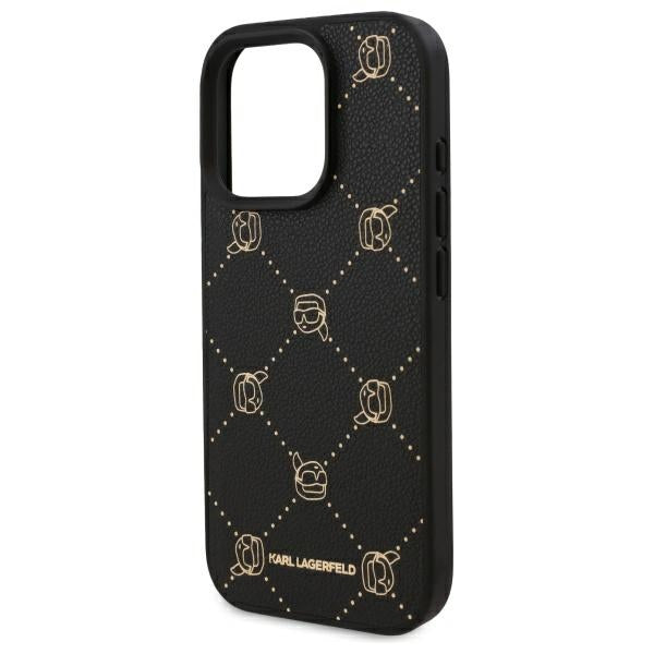 Funda MagSafe para Apple iPhone 16 Pro, Karl Lagerfeld, Karl's Head, Negra