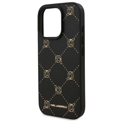 Funda MagSafe para Apple iPhone 16 Pro, Karl Lagerfeld, Karl's Head, Negra