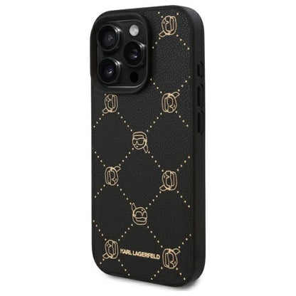 Funda MagSafe para Apple iPhone 16 Pro, Karl Lagerfeld, Karl's Head, Negra