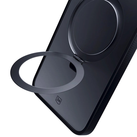 Funda MagSafe para Apple iPhone 16 Pro Max, 3MK, Smoke MagStand, Negra