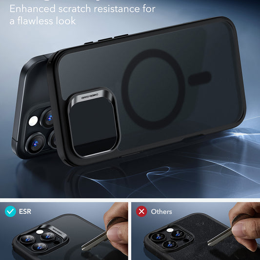 Funda MagSafe para Apple iPhone 16 Pro Max, ESR, Classic Hybrid, Negra Satinada
