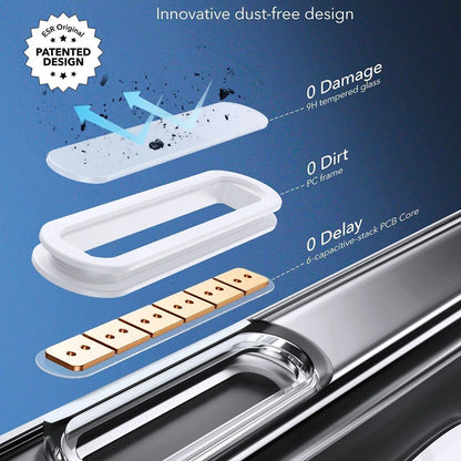 Funda MagSafe para Apple iPhone 16 Pro Max, ESR, Classic Hybrid Slide, Negra Satinada