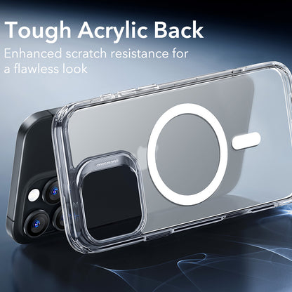 Funda MagSafe para Apple iPhone 16 Pro Max, ESR, Classic Hybrid, Transparente Satinado