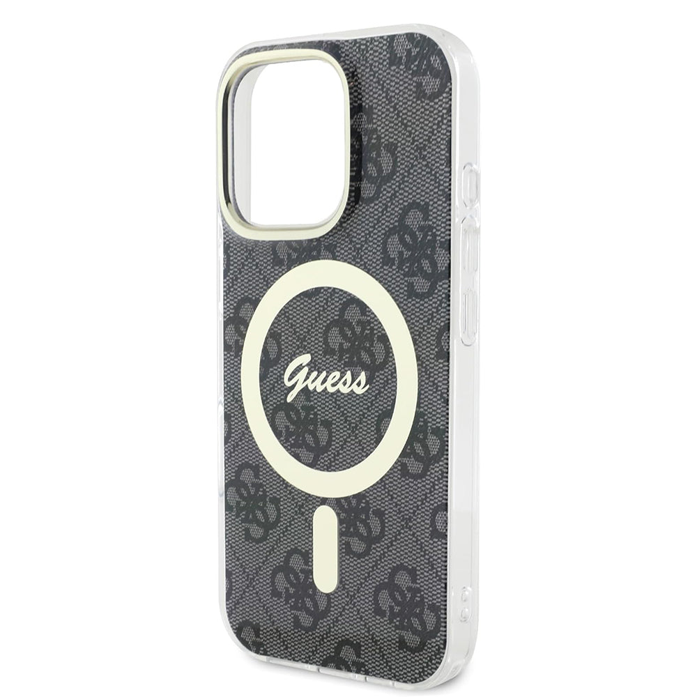 Funda MagSafe para Apple iPhone 16 Pro Max, Guess, IML 4G, Negra