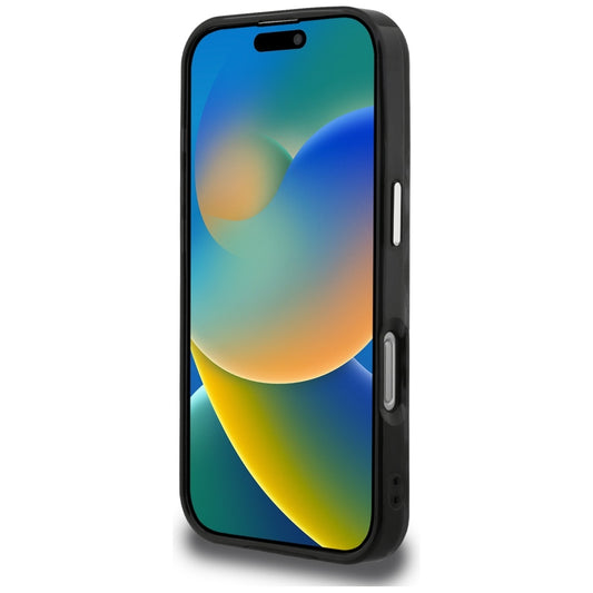 Funda MagSafe para Apple iPhone 16 Pro Max, Karl Lagerfeld, IML Leopard Pattern, Negra