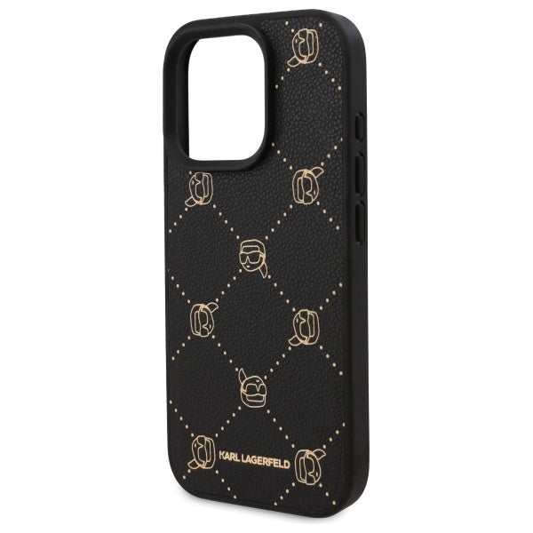 Funda MagSafe para Apple iPhone 16 Pro Max, Karl Lagerfeld, Karl's Head, Negra