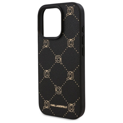 Funda MagSafe para Apple iPhone 16 Pro Max, Karl Lagerfeld, Karl's Head, Negra
