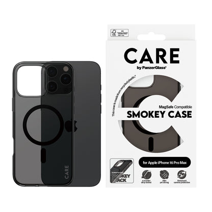 Funda MagSafe para Apple iPhone 16 Pro Max, PanzerGlass, Care Urban Combat, Negra