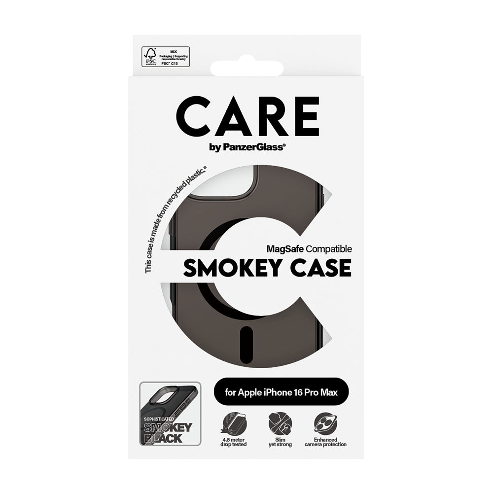 Funda MagSafe para Apple iPhone 16 Pro Max, PanzerGlass, Care Urban Combat, Negra