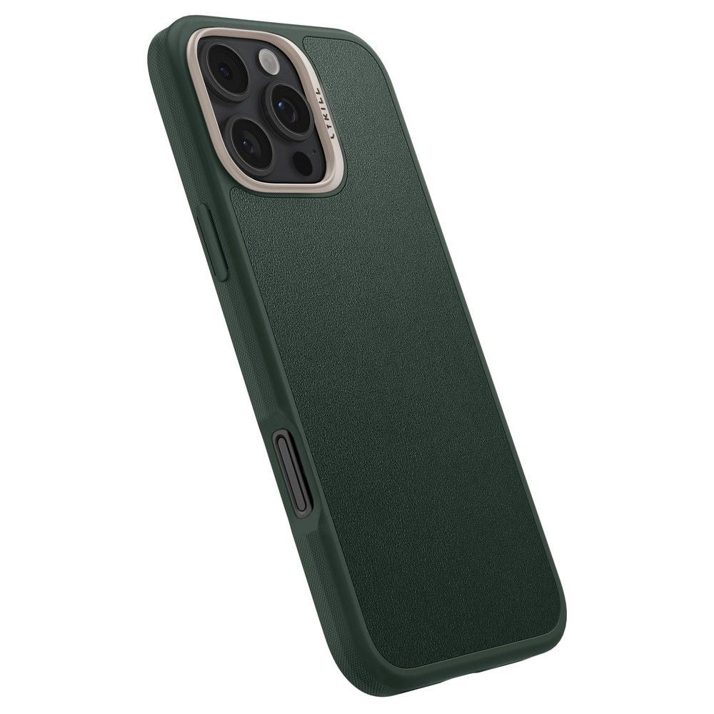 MagSafe Case for Apple iPhone 16 Pro Max, Spigen, Cyrill Kajuk, Satin Green ACS08398