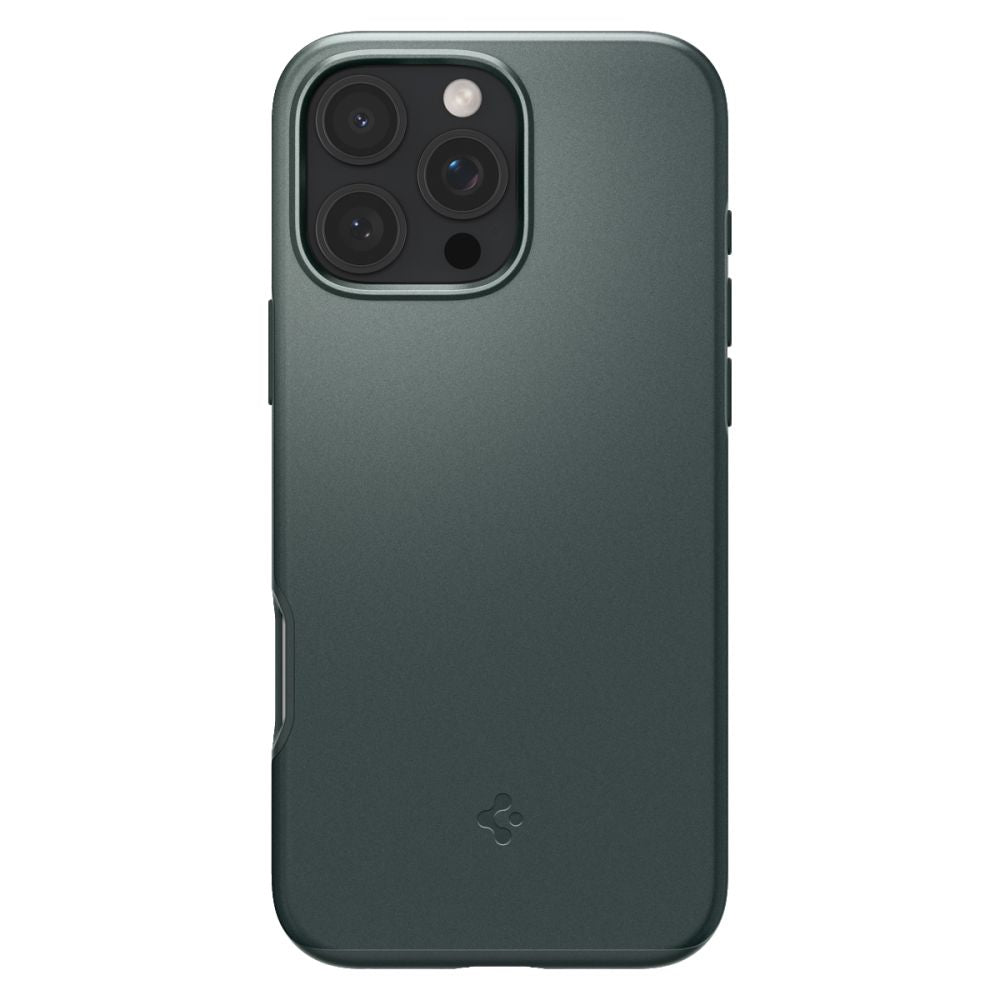 Funda MagSafe para Apple iPhone 16 Pro Max, Spigen, Thin Fit, Verde