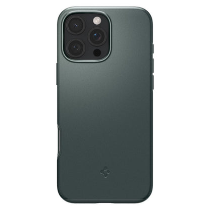 Funda MagSafe para Apple iPhone 16 Pro Max, Spigen, Thin Fit, Verde
