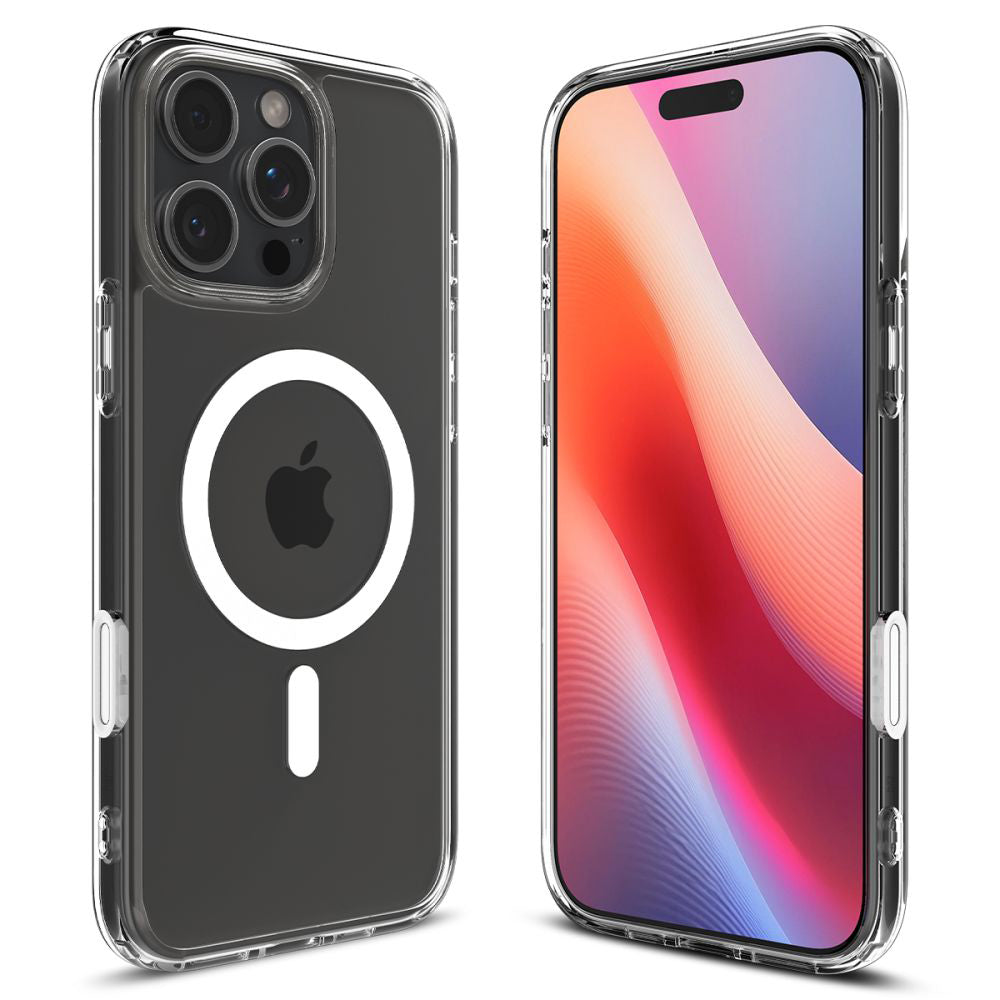 Funda MagSafe para Apple iPhone 16 Pro Max, Spigen, Ultra Hybrid T, Blanca ACS08505