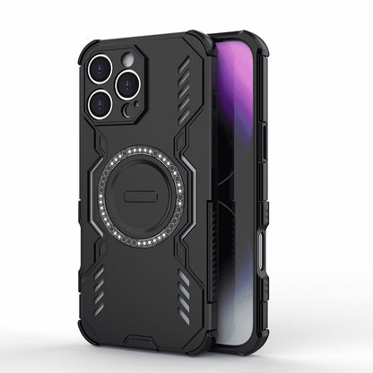 Funda MagSafe para Apple iPhone 16 Pro Max, Techsuit, ArmorMag, Negra