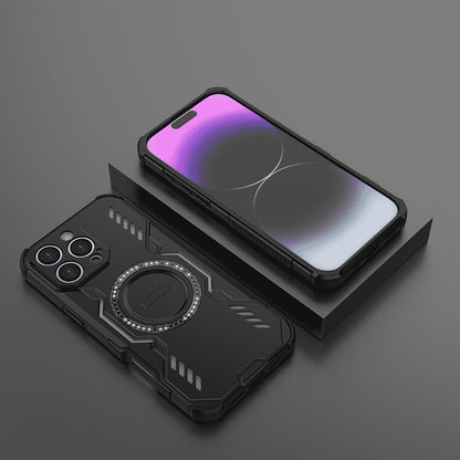 Funda MagSafe para Apple iPhone 16 Pro Max, Techsuit, ArmorMag, Negra