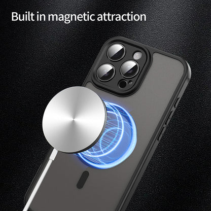 Funda MagSafe para Apple iPhone 16 Pro Max, Techsuit, HaloFrost II, Negra