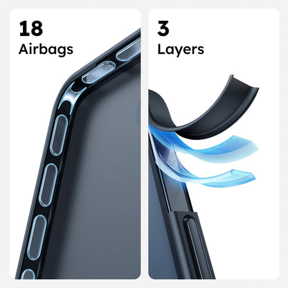 Funda MagSafe para Apple iPhone 16 Pro Max, Torras, Guardian, Negra