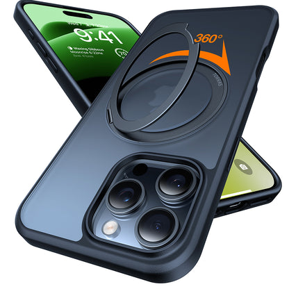 Funda MagSafe para Apple iPhone 16 Pro Max, Torras, Ostand Pro, Negra