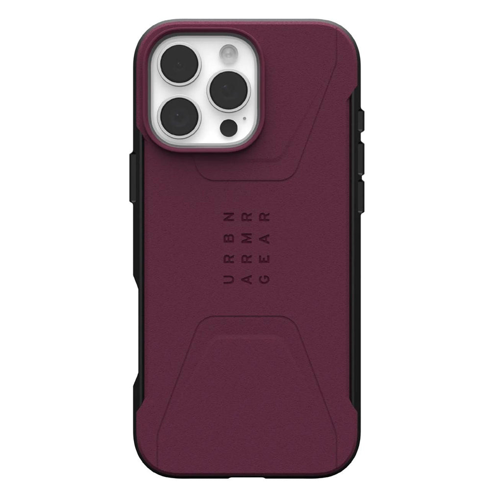 Funda MagSafe para Apple iPhone 16 Pro Max, Urban Armor Gear, Civilian, Granate