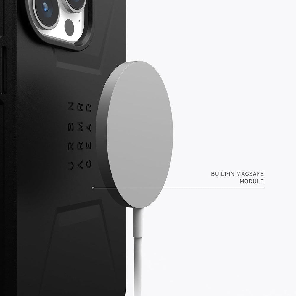 Funda MagSafe para Apple iPhone 16 Pro Max, Urban Armor Gear, Essential Armor, Negra