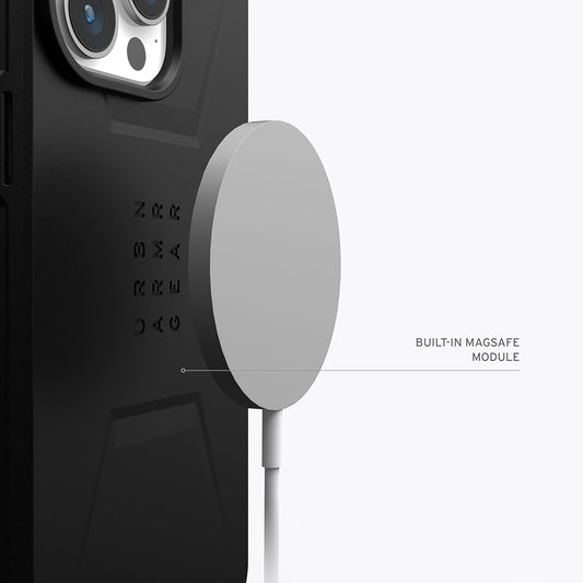 Funda MagSafe para Apple iPhone 16 Pro Max, Urban Armor Gear, Essential Armor, Negra