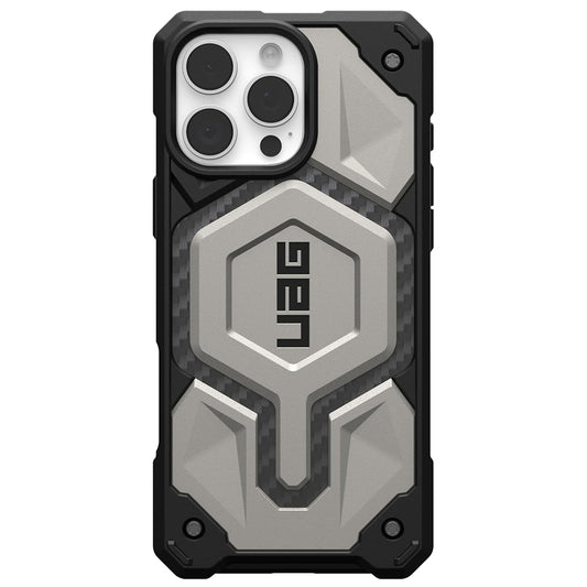 Funda MagSafe para Apple iPhone 16 Pro Max, Urban Armor Gear, Monarch Pro, Gris
