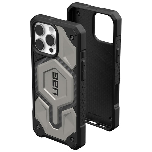 Funda MagSafe para Apple iPhone 16 Pro Max, Urban Armor Gear, Monarch Pro, Gris