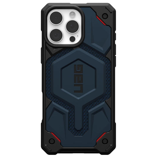 Funda MagSafe para Apple iPhone 16 Pro Max, Urban Armor Gear, Monarch Pro Kevlar, Azul marino